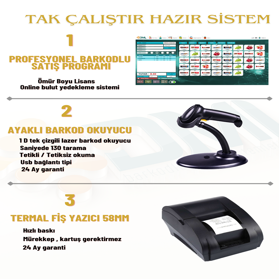 Barkodlu Satış Sistemi  Sistem3